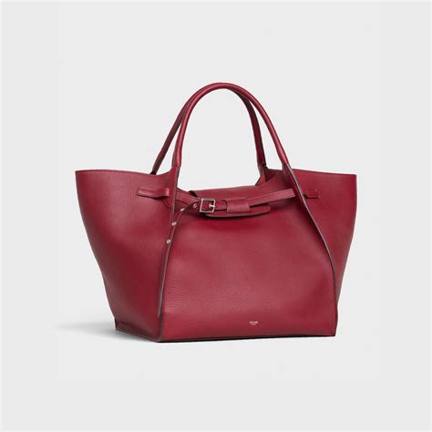 celine medium big bag in supple grained calfskin|CELINE Supple Grained Calfskin Medium Big Bag Slate.